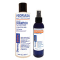 Psoriasis Shampoo & Leave-In Conditioner Set for Sensitive Scalp - Anti Dandruff & Dry Skin Relief