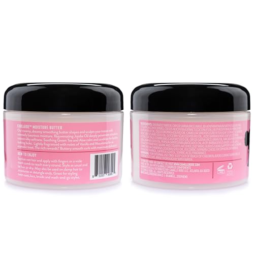 Camille Rose Curlaide Moisture Butter Curl Cream 8 Oz Pack of 2 - Nourishing Hair Moisturizer