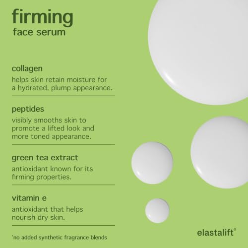 Elastalift Collagen Facial Serum 1.75 Fl Oz Pack of 2 - Firming, Lifting & Hydrating