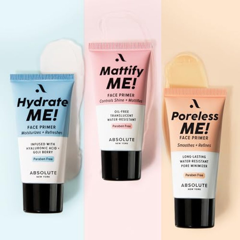 Absolute New York's Silky Smooth Skin Enhancing Face Primer (Mattify Me!, 1.01 fl oz)