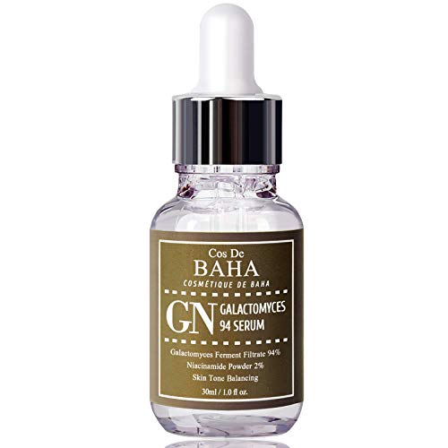 Galactomyces Ferment Filtrate 94% Concentrated Facial Serum - Hydrating Formula for Balanced Skin, 1 Fl Oz (30ml)