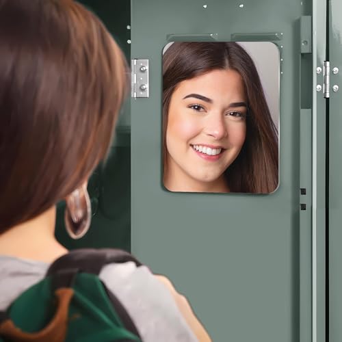 Mavoro 7x9 Magnetic Acrylic Mirror - Shatterproof Framed Safety Mirror