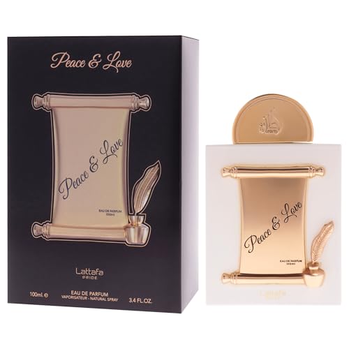 Unisex Oriental Fruity Floral Eau de Parfum Spray 3.4oz - Peace & Love