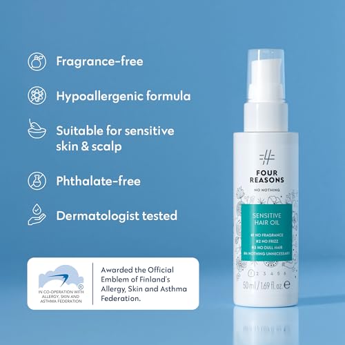 No Nothing Lightweight Frizz Control Hair Oil Serum for Smooth, Shiny Hair