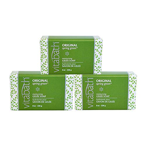 Moisturizing Body Bar Soap with Natural Oils - All Skin Types, 8oz, Pack of 3