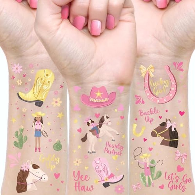 96 PCS Cute Candyland Candy Land Pre-Cut Luminous Glow in the dark Temporary Tattoos for Kids Theme Birthday Party Decorations Supplies Favors Decor Stickers Tattoo Gifts for Games Boys Girls