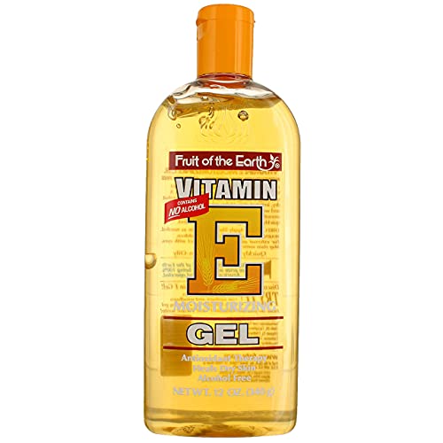Fruit Of The Earth Vitamin E Gel 12oz Pack of 3 - Moisturizing & Soothing Skin Care