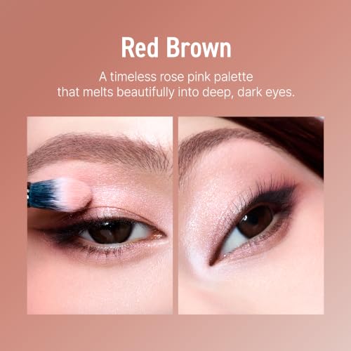 JUNG SAEM MOOL Artist Eye Palette Core Red Brown 5-Shade Eyeshadow Set