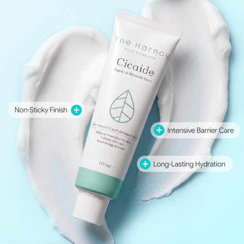 Cica & Ceramide Moisturizing Balm for Sensitive Skin - 3.53 oz Korean Face Cream