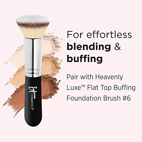 IT Cosmetics Celebration Foundation Illumination - Full-Coverage, Anti-Aging Powder Foundation - Blurs Pores, Wrinkles & Imperfections - 0.3 oz