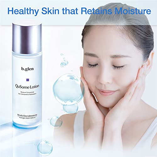 «Ó?«°«ì«ó b.glen QuSome Lotion (120mL/4.06fl.oz.) b.glen QuSome Essential Toner's Deep Hydration Delivers up to 17 Hours of Moisture to Quench Your Skin's Thirst