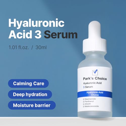 Park's Choice Hyaluronic Acid 3 Serum with Niacinamide & Madecassoside, 1.01 fl.oz.