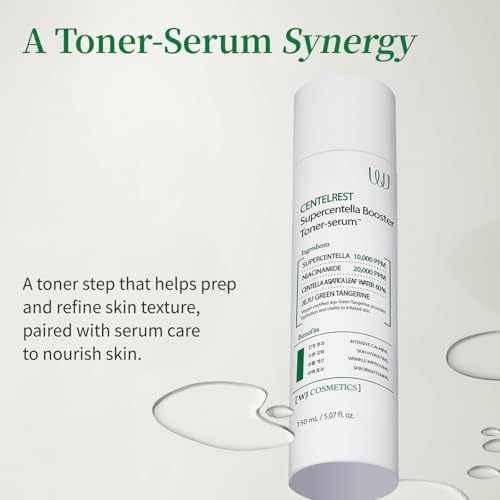 Hydrating Centella Serum & Toner for Sensitive Skin - Calming & Nourishing