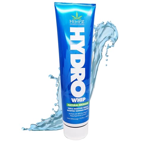 Hempz Hydro Whip Bronzing Butter Triple Moisture Herbal Whipped Natural Bronzing Butter 9oz