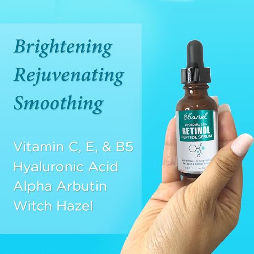 Ebanel Bundle of 2.5% Retinol Moisturizer and Serum
