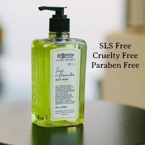 Moisturizing Hand Wash with Aloe Vera & Lime Coriander Set - Pack of 2, 10 fl oz