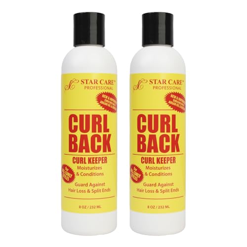 Star Care Curl Back Curl Keeper 8oz 2 Pack - Hydrating Curl Styling & Treatment