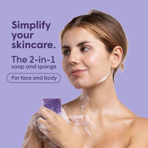 T.Taio Esponjabon Soap Sponge Variety Pack - Shower Scrubber - Bathroom Accessories - Mother of Pearl, Aloe Vera, Lavender, Charcoal, Cucumber-Melon, Oatmeal, Coffee, Pore-Cleansing (8 Pack)