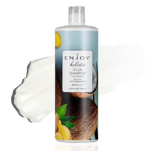 Enjoy Holistic D-Lux Sulfate-Free Nourishing Shampoo for Curly & Colored Hair