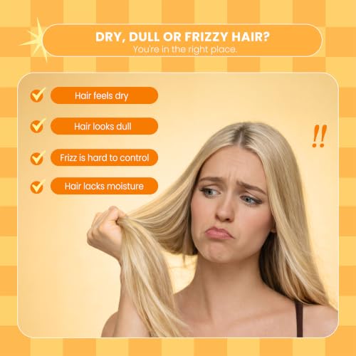 Luseta Manuka Honey Shampoo and Conditioner Set, 16.9 fl oz each – Moisturizing Care for Dry Hair (Twin Pack)