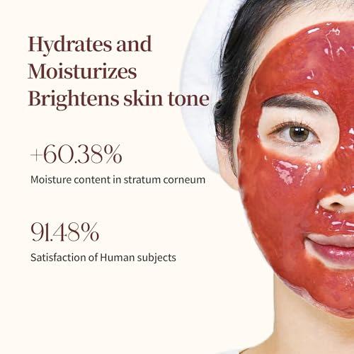 Hydrating Rose Jelly Face Mask 16.9 Fl Oz - Cooling & Nourishing Skin Care