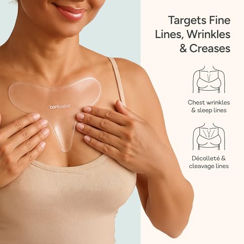 Reusable Silicone Chest Wrinkle Patches Anti-Aging & Moisturizing for Décolleté
