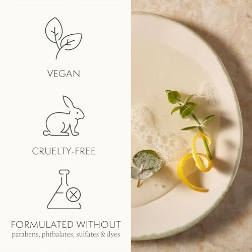 Moisturizing Body Wash with Eucalyptus & Lemon - Large Pump Bottle - Hydrating Cleanser