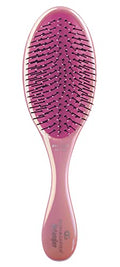 Olivia Garden Aurora Detangler Brush Opal Pink for Medium to Thick Hair - Gentle Styling Tool