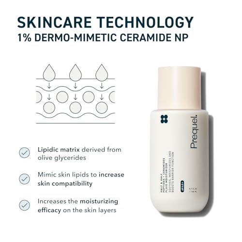 Prequel Hydrating Face Moisturizer with Ceramide & Peptides 5.7 Fl Oz