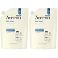 Aveeno SkinRelief Body Wash Fragrance-Free + Triple Oat Formula, Gentle Daily Cleanser for Sensitive SkinLeaves Itchy, Dry SkinFeeling Soothed & Moisturized, Body Wash Refill, 36 fl. oz (Pack of 2)