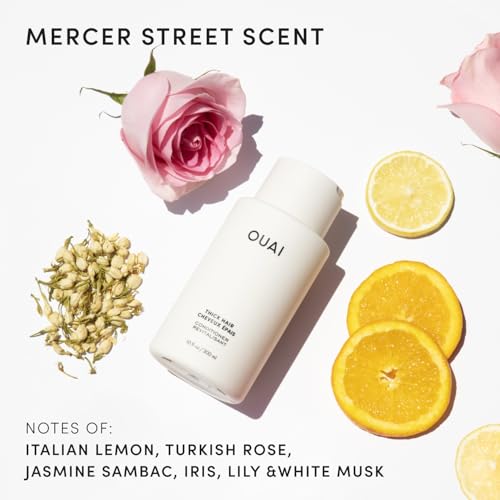OUAI Thick Hair Conditioner - Moisturizing 10 Oz Full Size Pack