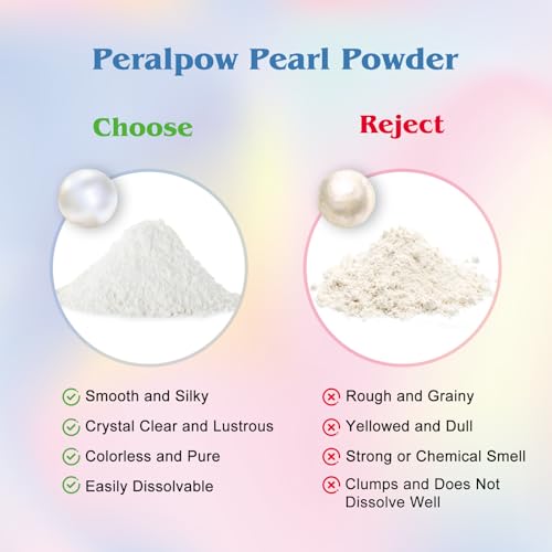 Organic Pearl Powder for DIY Skincare White 100g - Brightening & Anti-Aging