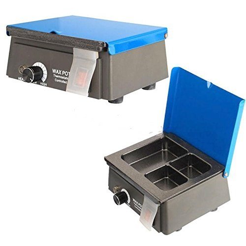 Wax Heater Pot for Melting and Dipping - Analog 110V, Adjustable Temp