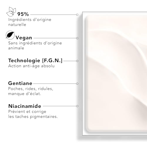 Lierac Under Eye Cream for Dark Circles - Firming with Gentian and Niacinamide, Tightens & Smoothes Wrinkles, Reduces Puffiness and Bags, Balm Texture, 20ml