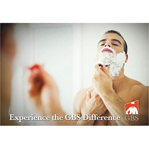G.B.S Men's Classic 5 Blade Compatible Razor with Black Handle