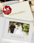 2024 Version Wedding Digital Memory Book 7-Inch HD Video Photo Album - Memories Wedding Gift