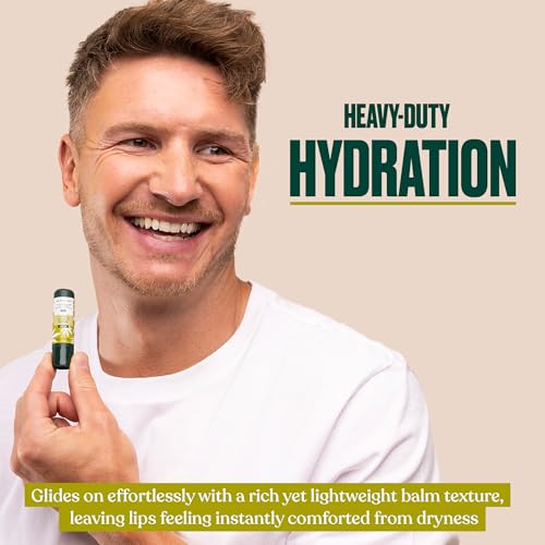 The Body Shop Hemp Heavy Duty Lip Care, 0.14 Oz,Green