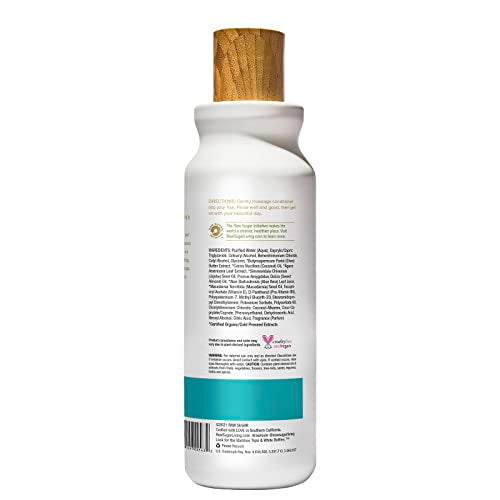 Moisturizing Hair Conditioner with Coconut, Agave & Almond Milk - 18 Fl Oz