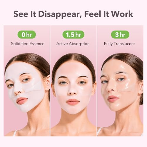 BE MY SKIN NMN Stem Cell Hydrogel Face Mask for Hydration & Firmness