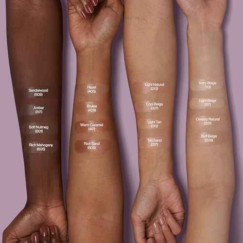 Revlon Illuminance Tinted Serum, Triple Hyaluronic Acid, Evens Out Skin Tone Over Time and Hydrates All Day, SPF 15, 213 Light Natural, 0.94 fl oz.