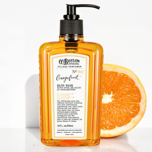 Grapefruit Hand Wash with Aloe Vera - Pack of 2, 10 fl oz | Moisturizing & Refreshing
