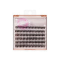 False Eyelashes, Lash Extension Kit 08, 9mm-16mm, Narrow Band, Easy to Apply and Remove, No Damage to Natural Eyelashes, 120 Lash Clusters - Voluminous