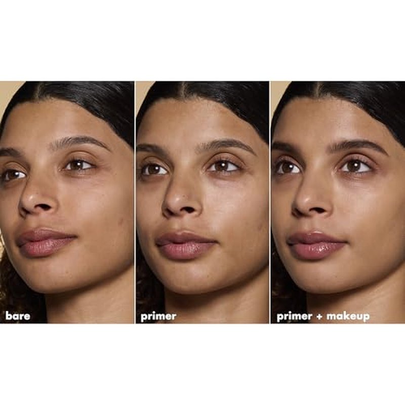e.l.f. Poreless Face Primer - Large, Silky, Skin-Perfecting, Lightweight, Long Lasting, Absorbs Quickly, Smooths, Preps, Creates Flawless Base, Infused with Tea Tree and Vitamins A & E, 1.01 Fl Oz