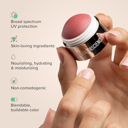 MDSolarSciences Tinted Cheek Crème SPF 30 - Magic Hour, Cream Blush, 0.53 oz