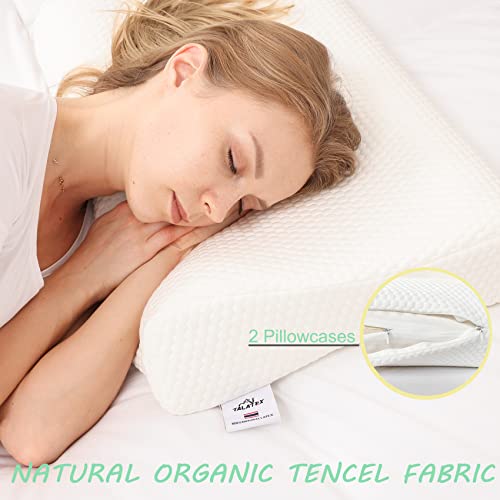 Natural Latex Orthopedic Pillow with Adjustable Support for Neck & Shoulder Pain