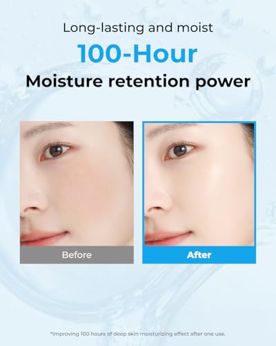 Hyaluronic Acid Moisturizer Cream with Vitamins - 100 Hour Hydration, Skin Barrier Repair