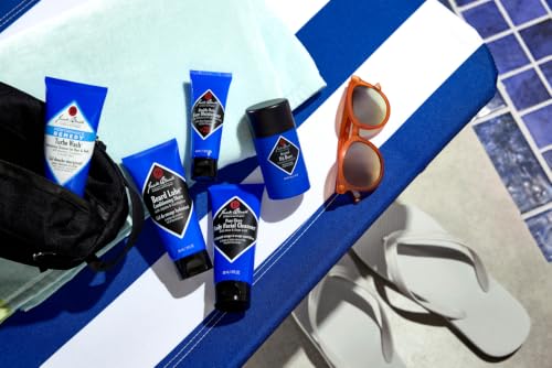 Men's Travel Skincare Set with Luxe Bag - Face, Body & Shaving Essentials