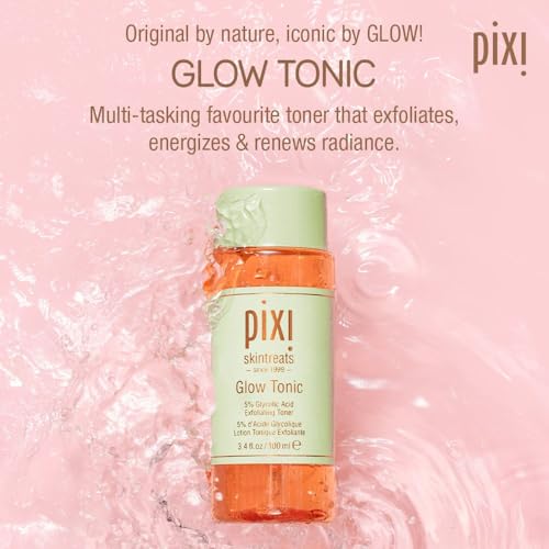 Pixi Glow Tonic Exfoliating Face Toner 8.5 Fl Oz / 250 ml - Pore Refining & Radiance