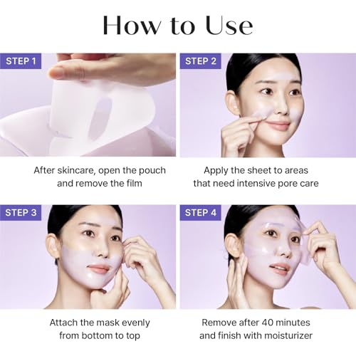 Pore Tightening Hydrogel Mask with Collagen & c-PDRN - 5 Count