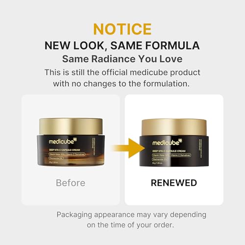 Medicube Glow Boosting Duo with Vitamin C Toner Pads & Capsule Cream